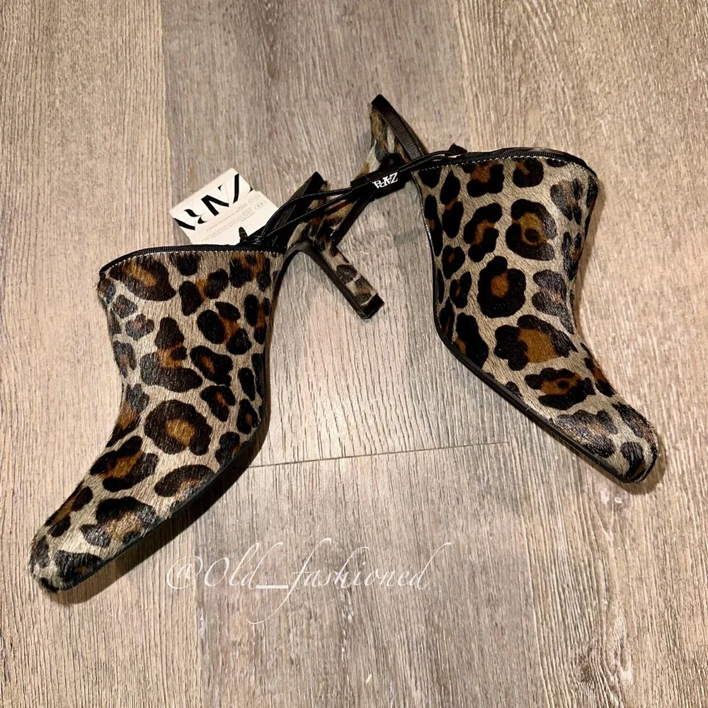 ZARA Leather Mules - Picture 9 of 12